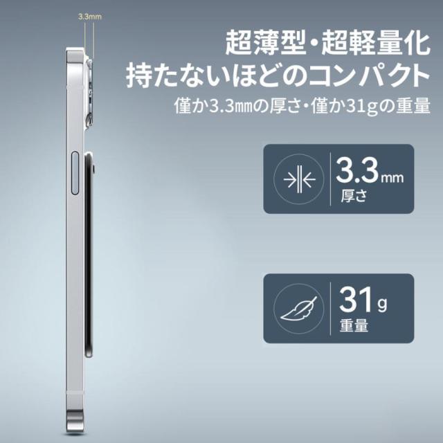 ボイスレコーダー 小型 翻訳機 文字起こし 通話/対面録音モード自動切替 仕事効率化AIツール ChatGPT連携 189ヶ国語対応 15H連続使用 薄型 マグネット吸着 軽量_10