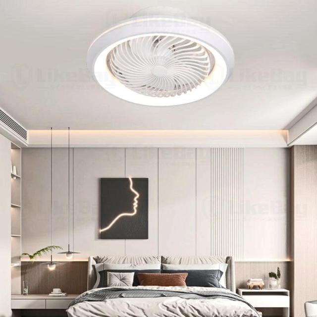 シーリングファンライト LED DCモーター シーリングファン ファン付き照明 10畳 12畳 シーリングライト おしゃれ APP対応 調光調色 首振り 小型 北欧 薄型_16
