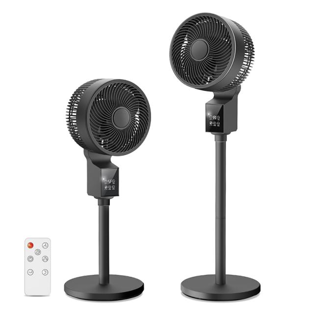 扇風機 サーキュレーター dcモーター dc 1台6役 AI自動 高速暴風 3D 首振り 静音 4モード 風量12段階 イオン発生 アロマ対応_2