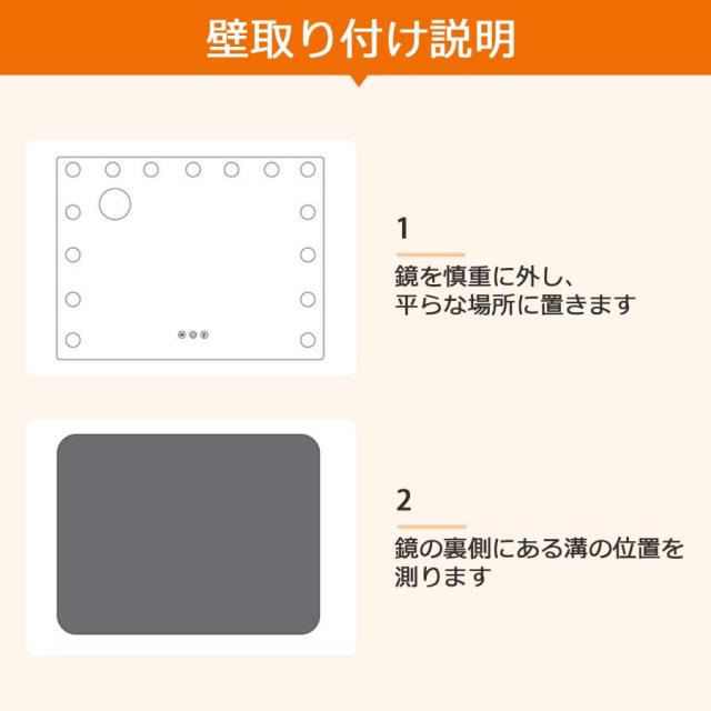 女優ミラー 卓上 おしゃれ 化粧ミラー 鏡 卓上ミラー 女性大人気 LED ミラー 壁掛け 電球ミラー 三段調節可能 プロ用 メイク ドレッサー 誕生日 プレゼント 爆買