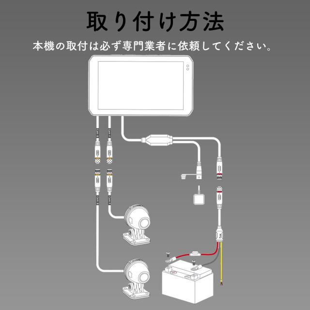 ドラレコ ドライブレコーダー バイク ナビ バイク用ナビ スマートモニター バイクナビ バイク用ドラレコ 前後カメラ CarPlay Android Auto 駐車監視 爆買_16