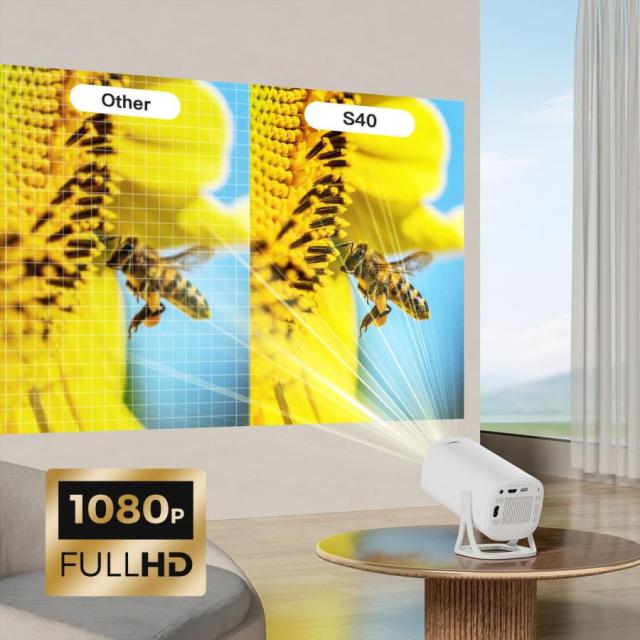 2026新登場！プロジェクター 家庭用 30000LM Android TV12.0搭載 4K対応 270°回転 プロジェクター 天井投影 Wi-Fi6瞬間接続 Bluetooth5.4 HiFiスピーカー_11