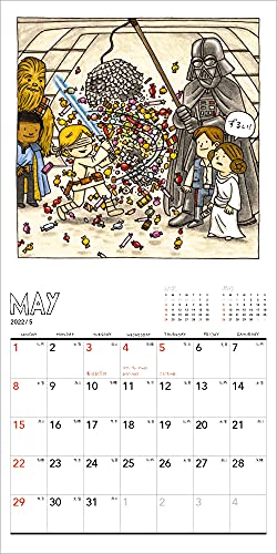 ダース・ヴェイダーとルーク(4才)2022 WALL CALENDAR (カレンダー)の