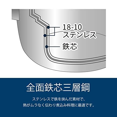 宮崎製作所 オブジェ 蒸し器 28cm 日本製 5年 IH対応 軽量 OJ-19-1S_4