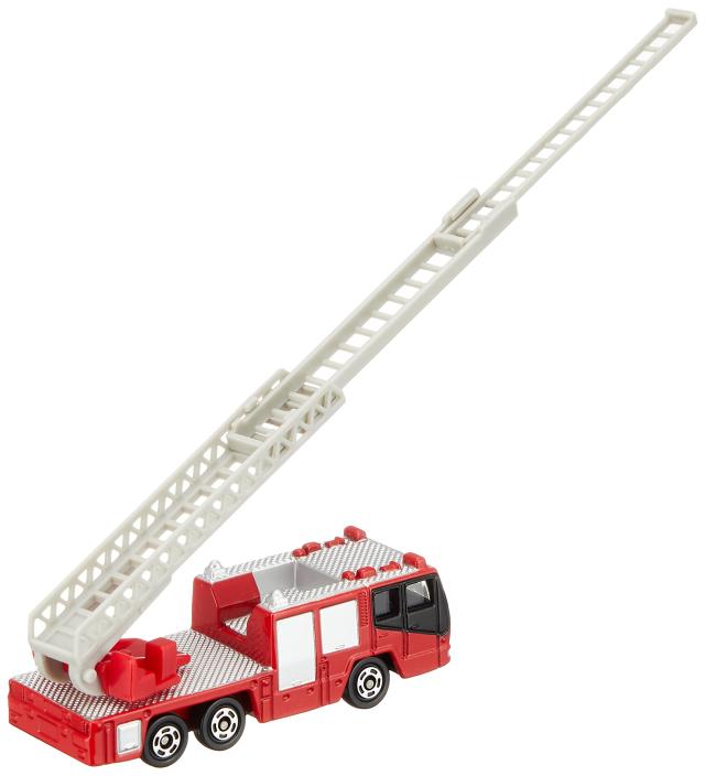 タカラトミー『 トミカ ?108 日野 はしご付消防車 (箱) 』 ミニカー 車