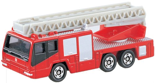 タカラトミー『 トミカ ?108 日野 はしご付消防車 (箱) 』 ミニカー 車
