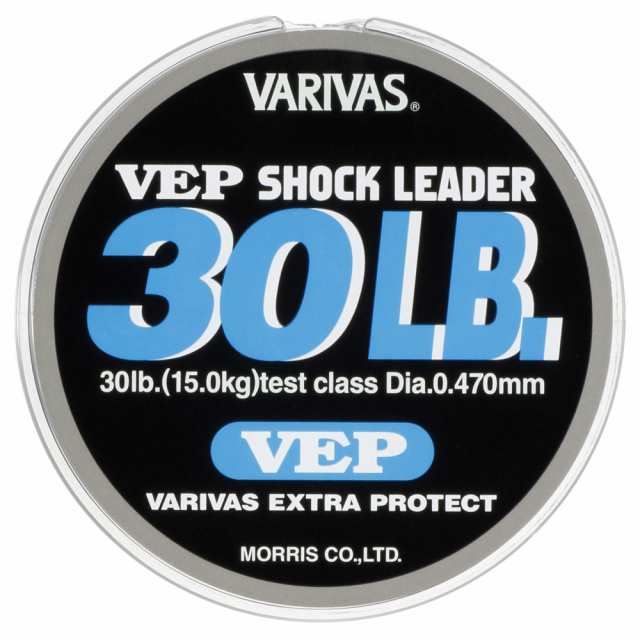 モーリス(MORRIS) ショックリーダー バリバス VEP ナイロン 50m 8号 30lb ナチュラルの通販はau PAY マーケット -  MRN's SHOP | au PAY マーケット－通販サイト