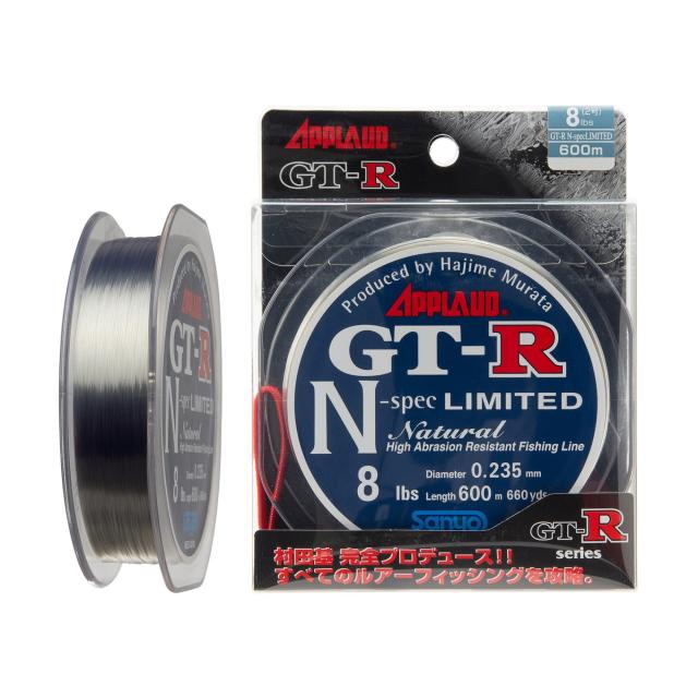 サンヨーナイロン ナイロンライン アプロード GT-R N-スペック リミテッド 600m 7号 25lb ウォーターグレー