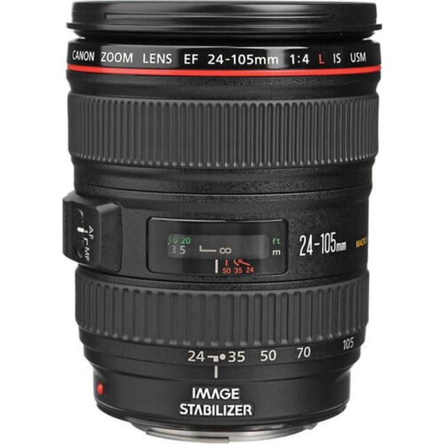 Canon キヤノン 標準ズームレンズ EF24-105mm F4L IS USM フルサイズ対応の通販は 73,661円