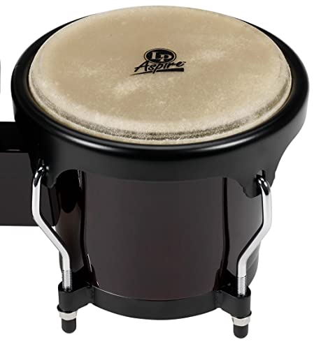 LP エルピー ボンゴ Aspire Wood Bongos Black Hardware LPA601-DW_2