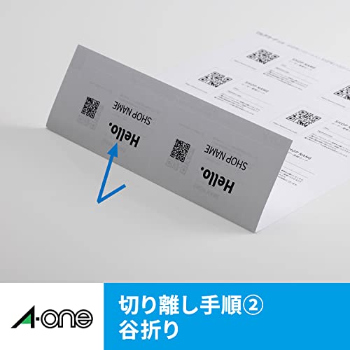 エーワン 名刺 マルチカード 5000枚分 51191