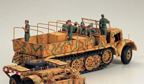 タミヤ 1/35 ミリタリーミニチュアシリーズ No.246 ドイツ陸軍 18トン重ハーフトラックトラック 戦車運搬車 プラモデル 35246｜au  PAY マーケット