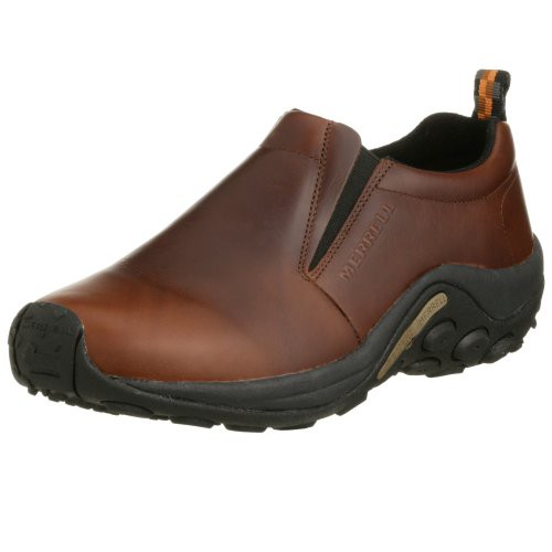 メレル ウォーキングシューズ JUNGLE MOC LEATHER メンズ ダークブラウン 27.0 cm 2Eの通販は