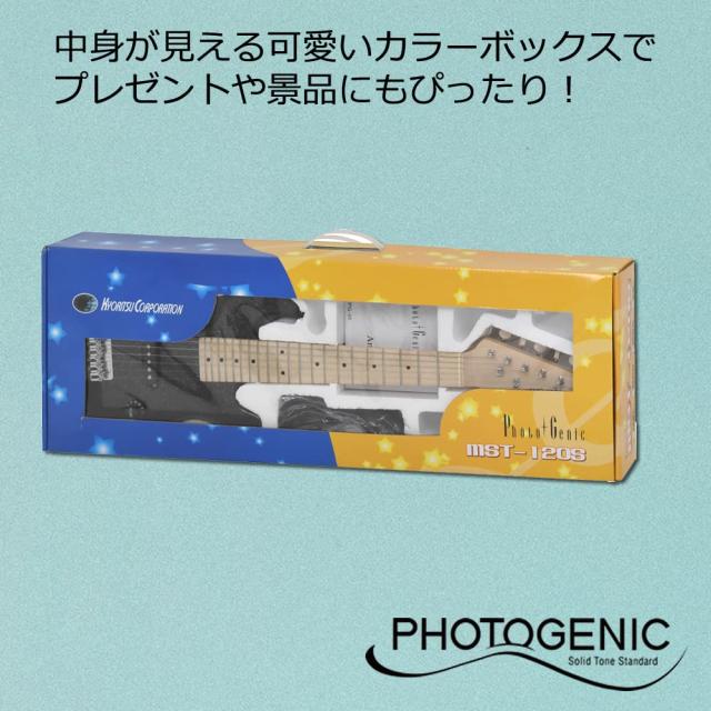 PhotoGenic フォトジェニック ミニエレキギター アンプリファイアー仕かける MST-120S/MBL