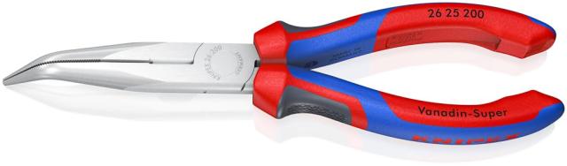 クニペックス KNIPEX 40゜先曲ラジオペンチ (SB)2625-200