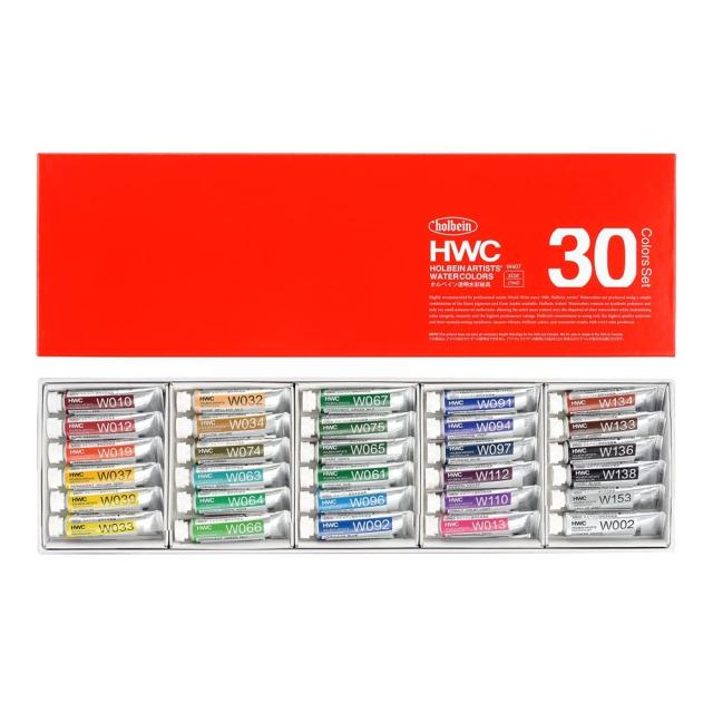 ホルベイン 透明水彩絵具 W407 5ml 30色セット 3407の通販は 5,748円