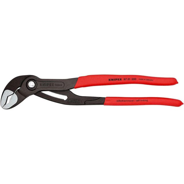 クニペックス KNIPEX コブラ ウォーターポンププライヤー 300mm 8701-300SB 12,222円