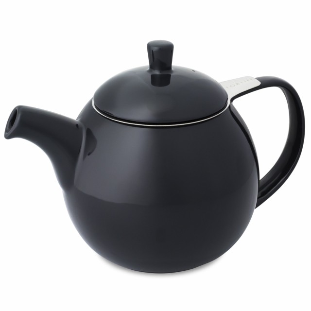 フォーライフ ティーポット 陶器 710ml 大容量 4杯用 茶こし付き 電子レンジ・食洗機対応 ブの通販は