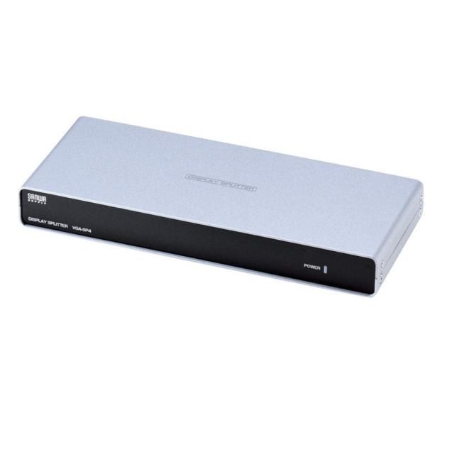 サンワサプライ 高性能ディスプレイ分配器(4分配) VGA-SP4の通販は