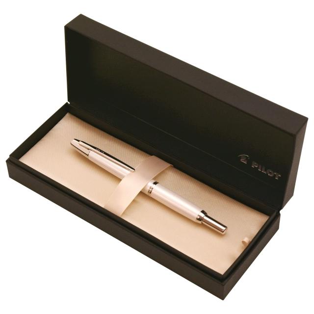 パイロットPILOTキャップレスデシモパールホワイト細字F パイロット