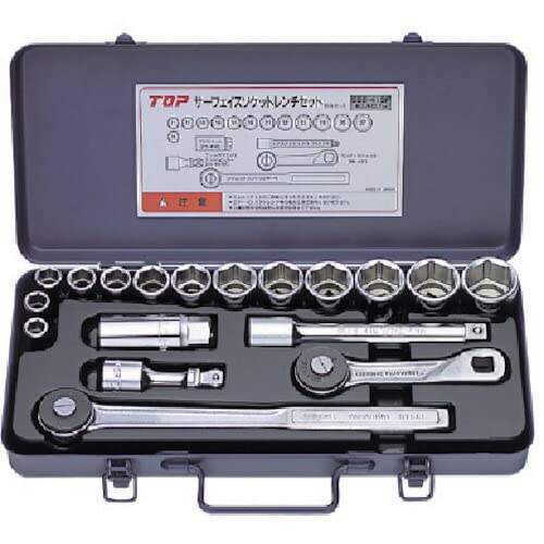 (TOP) サーフェイスソケットレンチセット SSS-413F 燕三条 日本製