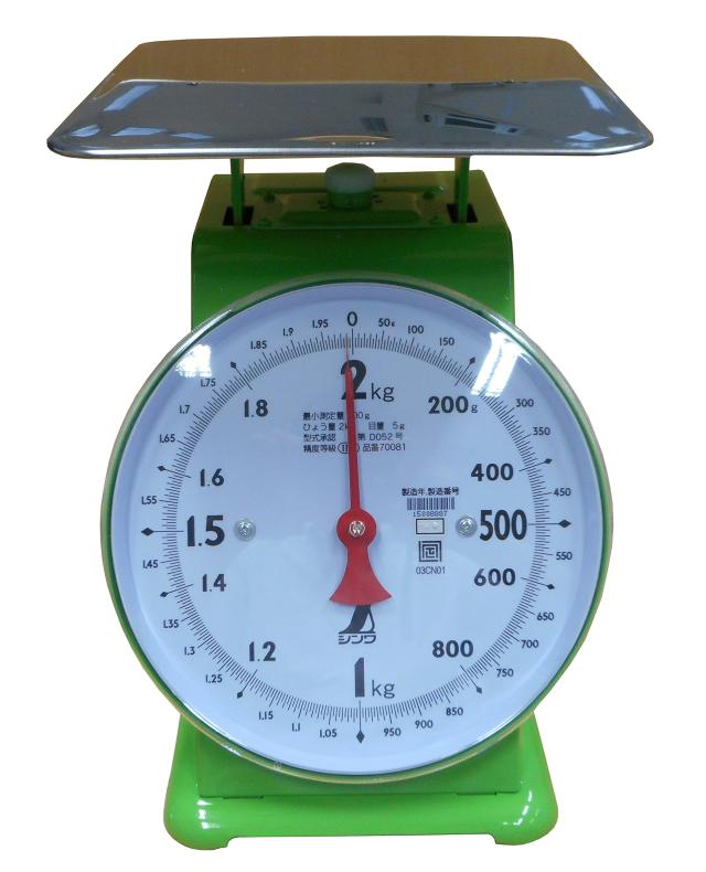 シンワ測定(Shinwa Sokutei) 上皿自動秤 2kg K型 70081