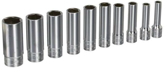 京都機械工具(KTC) 9.5mm (3/8インチ) ディープソケット セット 10個組 TB3L10の通販は