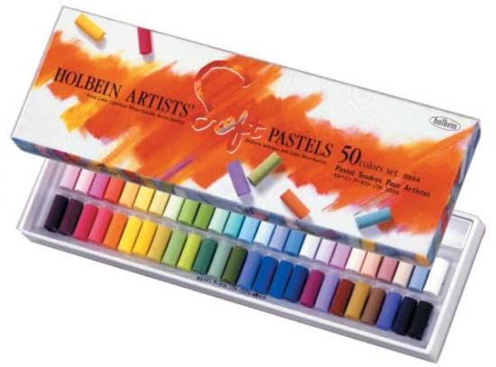 ホルベイン ソフトパステル S954 50色セット 09954