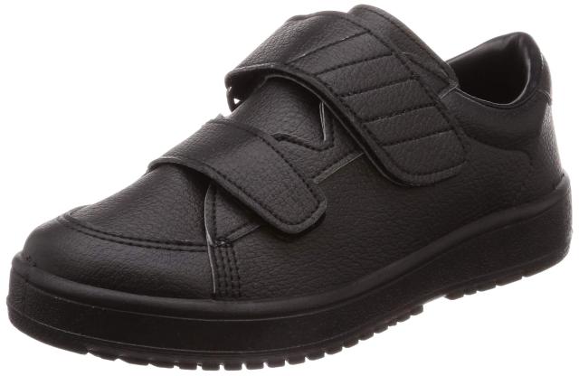 ムーンスター メンズ/レディース リハビリ 介護靴 Vステップ03 (両足同サイズ) ブラック 30 cm 3E