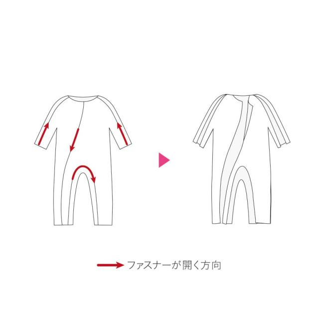 竹虎 ヒューマンケア ソフトケアねまき 3シーズン みどり L