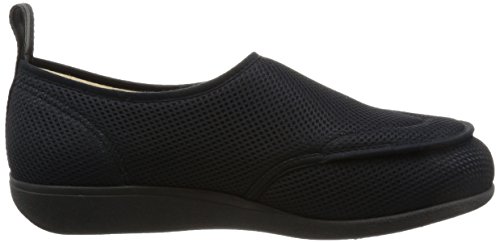 カイホシュギ 介護シューズ 軽量 幅広4E KHS M003 メンズ ブラック-ラッセル 27.0 cm 4E