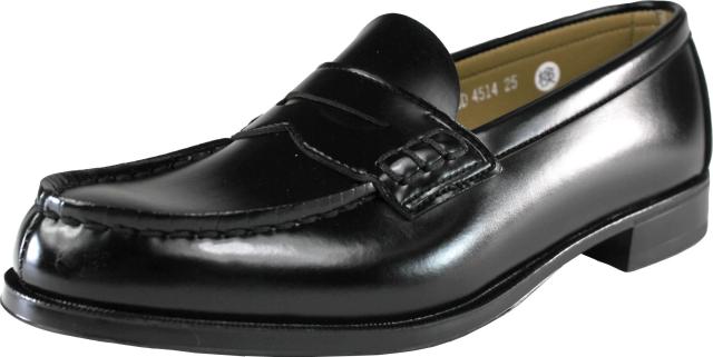 ハルタ ローファー トラディショナル 2E 合皮 レディース 4514 ブラック 23.5 cm 2E