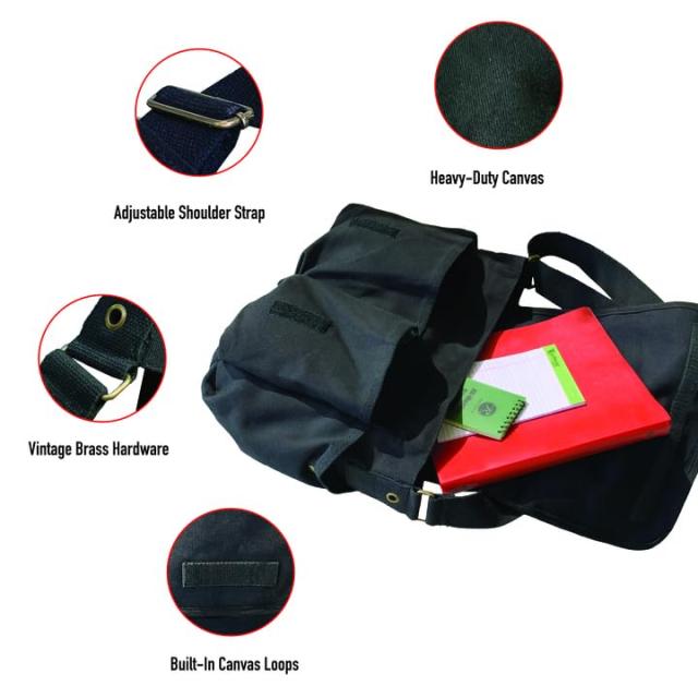 『メッセンジャーバッグBK【ROTHCO】』２４《ジャックバウアー》でお馴染み定番《黒》！ファッション雑貨