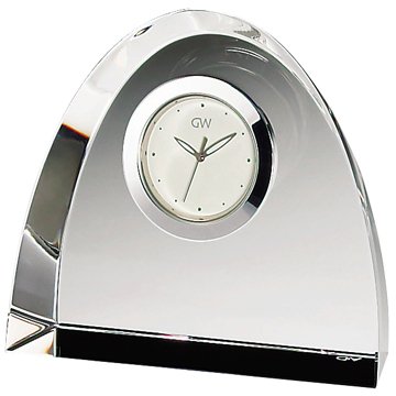 NARUMI(ナルミ) グラスワークス クロック（M）【アーチ】 光学ガラス GW1000-11002