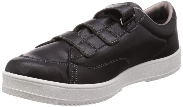 ムーンスター メンズ/レディース リハビリ 介護靴 片足販売 Vステップ07 (右足のみ) ブラック 30 cm 3E