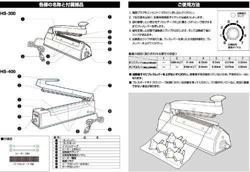 goot(グット) ヒートシーラー 接着幅1.6mm×長さ200？ 300W HS-300の