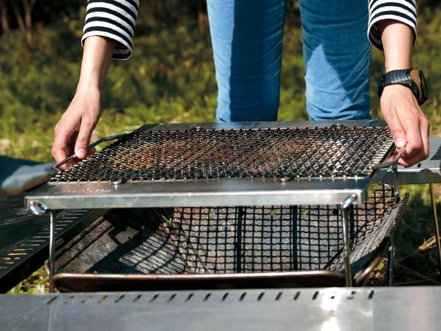 スノーピーク(snow peak) 焼アミ Pro. L 5~6人用 スノーピーク(snow peak)焚火台 焼アミ Pro. サイズL ステンレス [4~5人用]