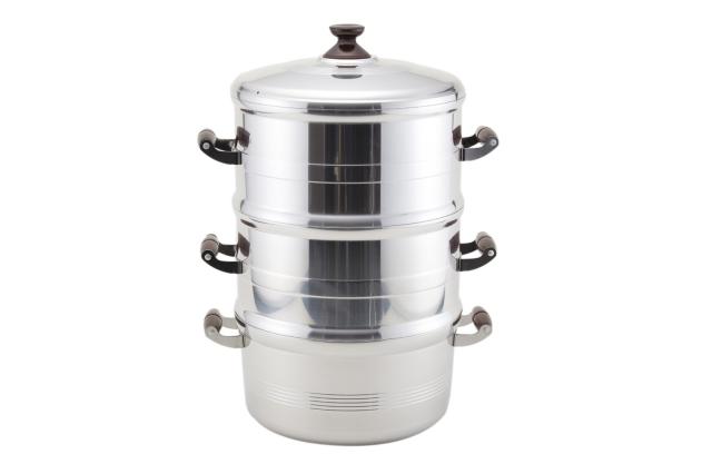 HOKUA(ホクア) 北陸アルミニウム アルミ長生セイロ〈デラックス〉 28cm 二重 ASI08282の通販は 22,512円