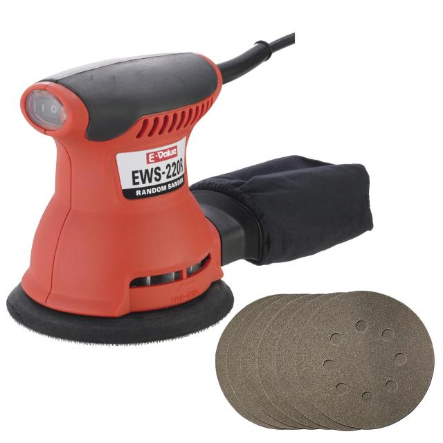 イーバリュー(E-Value) ランダムサンダー パッド径125mm EWS-220R