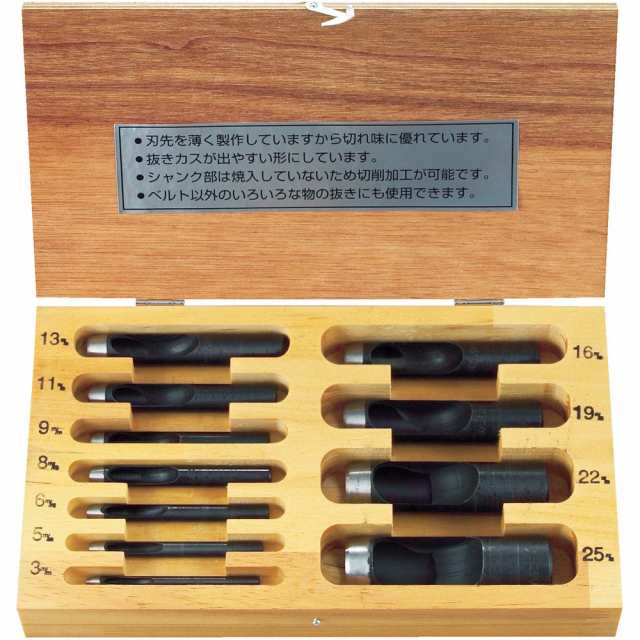 TRUSCO(トラスコ) ポンチセット 11本組 TPO-11Sの通販は