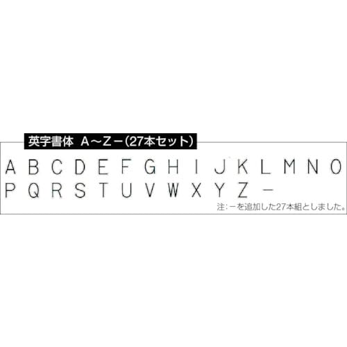 TRUSCO(トラスコ) 英字刻印セット 16mm SKA-160_2