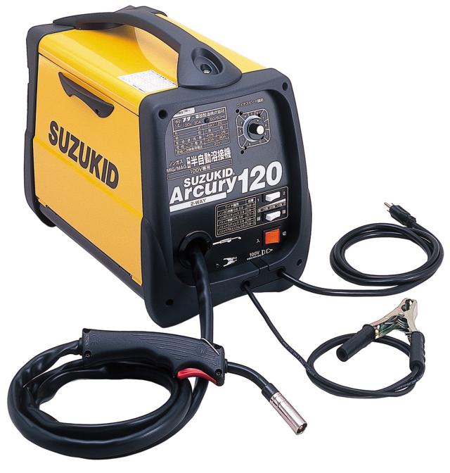 スター電器製造(SUZUKID)ノンガス・MIG/MAG兼用 100V専用半自動溶接機アーキュリー120 SAY-120の通販は