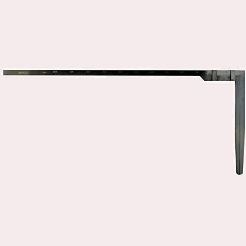 シンワ測定(Shinwa Sokutei) 材木尺 ステン 表2mm 裏1mm目盛 60cm 63541
