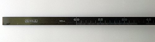 シンワ測定(Shinwa Sokutei) 材木尺 ステン 表2mm 裏1mm目盛 60cm 63541_2