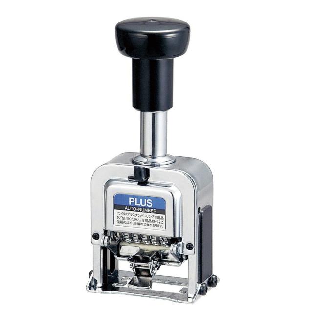 プラス ナンバーリング FG型(局用字体) 【付属品:インク(黒)、ステッキ】 30-600 IJ-055Fg