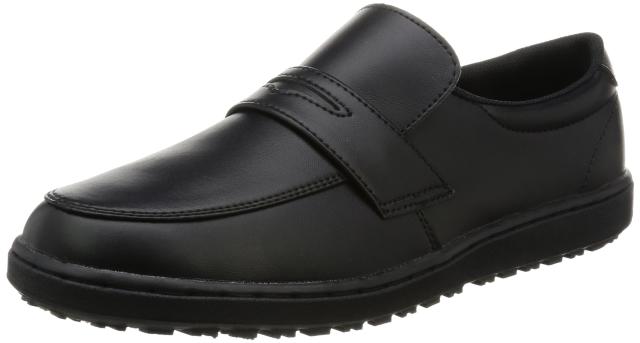 ミドリ安全 ハイグリップ》 男女兼用 ローファー作業靴 H230D ブラック 28．0cmの通販は 5,087円