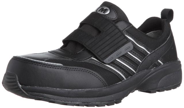 ミドリ安全 ワークプラス・スーパーライト 安全作業靴 JSAA認定 プロスニーカー 軽量 衝撃吸収 SL605 ブラック 28.0 cmの通販は 5,487円