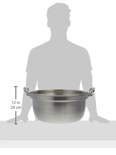 アカオアルミ DON打出円付鍋 48cm アルミニウム合金、ハンドル(アルミダイキャスト) 日本 AEV02048 アカオアルミ don打出円付鍋 48cmの通販