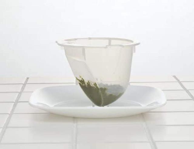 iwaki(イワキ) 耐熱ガラス ティーポット レンジのポット 茶器 グリーン