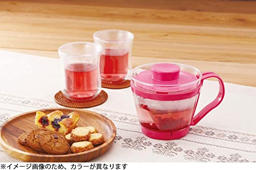iwaki(イワキ) 耐熱ガラス ティーポット レンジのポット 茶器 グリーン